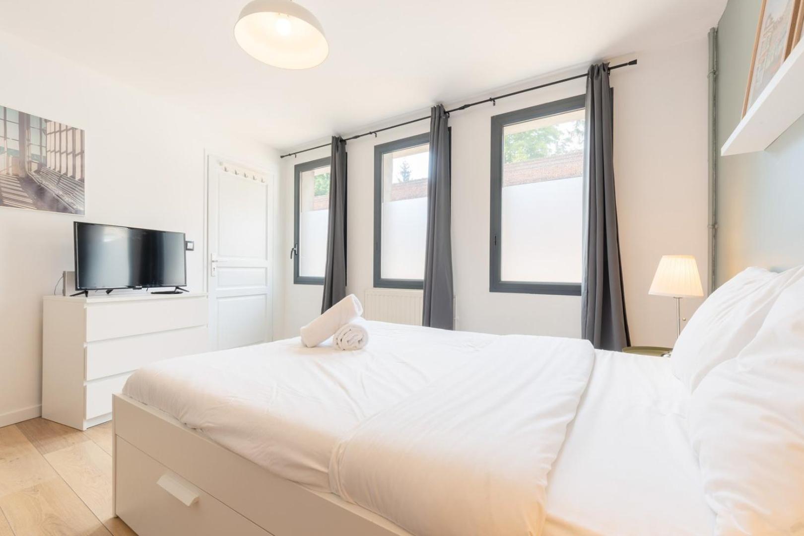 Ferienwohnung Lovely Studio Fonctionnel Lille Exterior foto