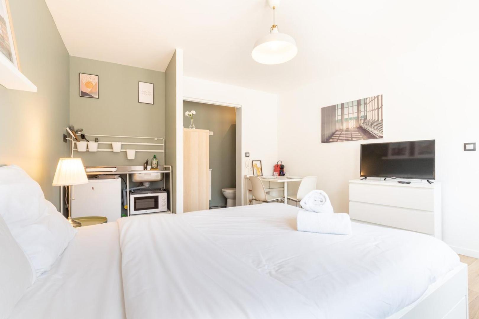 Ferienwohnung Lovely Studio Fonctionnel Lille Exterior foto